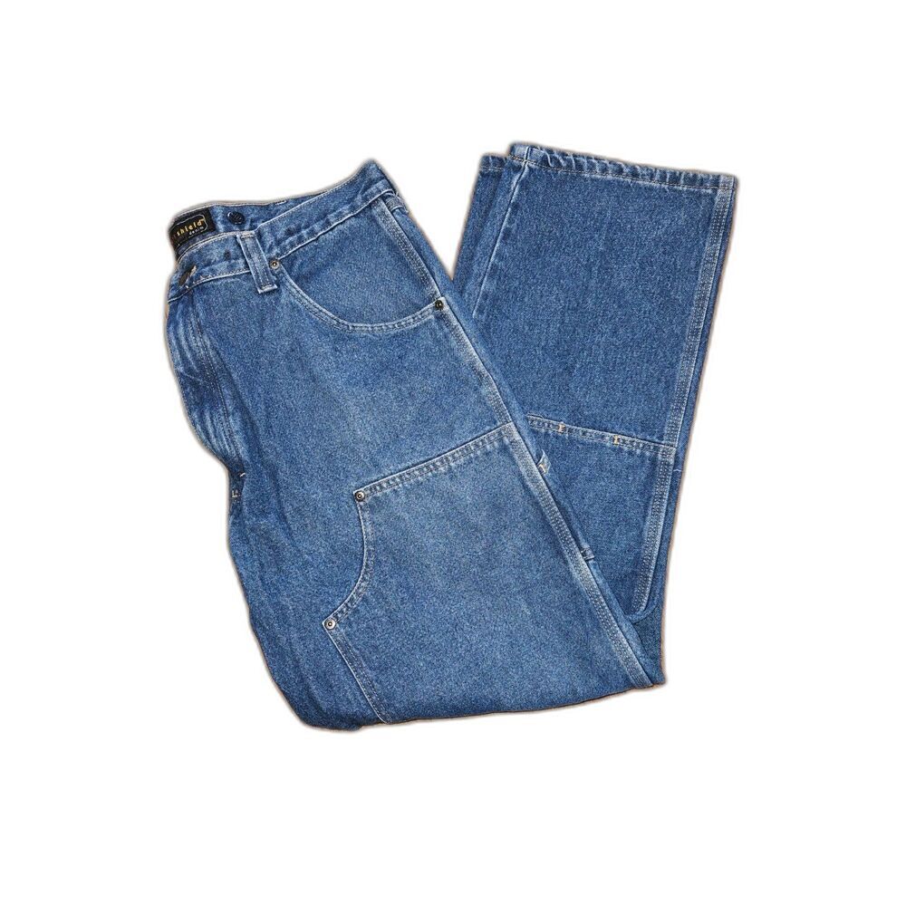 RUSTLER WRANGLERS Dura Shield Denim Workwear Jeans 40x32